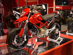 2007 Ducati Hypermotard 1100 shown at the 2006 International Motorcycle Shows
